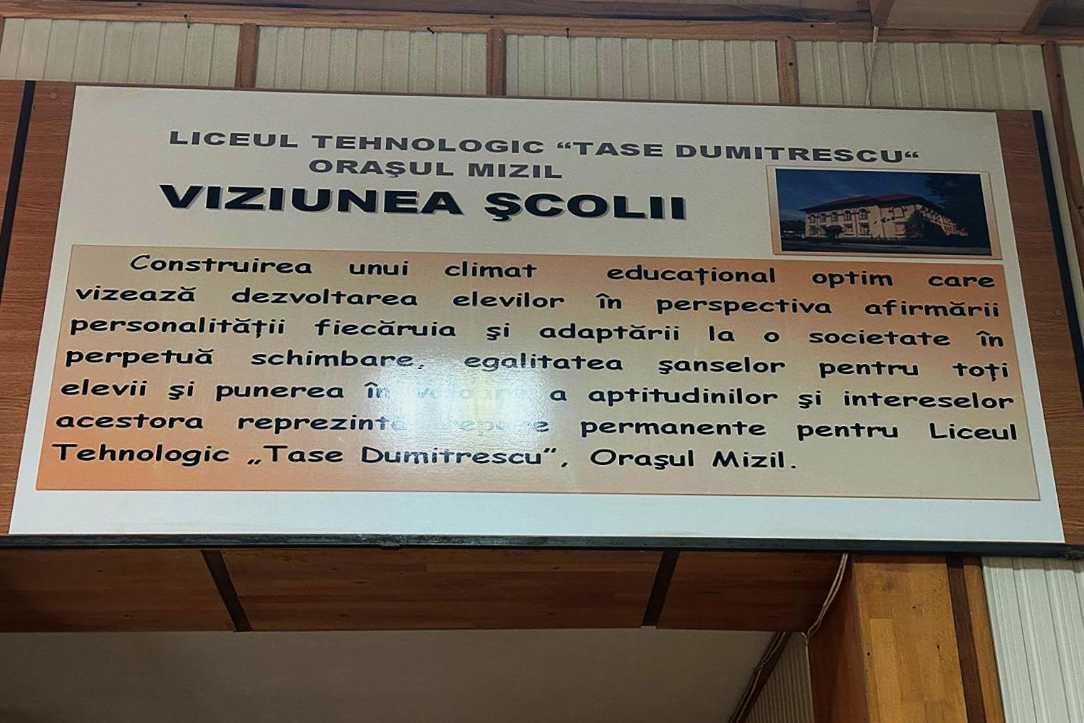 viziunea scolii